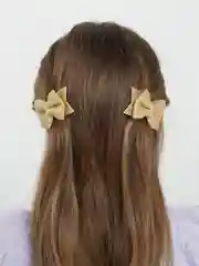 Школьные Заколки бантики, 2 штуки