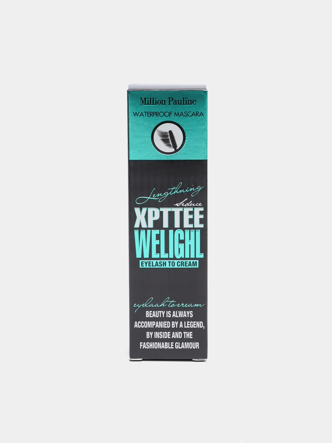 Тушь влагостойкая для ресниц Million Xpttee welighl Waterproof mascara, черный