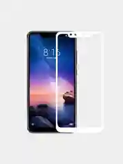 Защитное стекло для Xiaomi Redmi Note 6 Pro , с белой рамкой