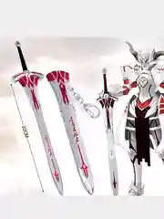 Красный сувенирное оружие, брелок меч сабля Красного Мордред Мерли, Fate Apocrypha, для косплея