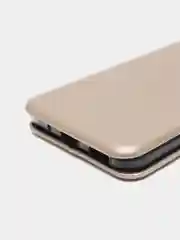 Золотой чехол книжка на Huawei Honor 20 / Nova 5T, Хуавей Хонор 20 / Нова 5Т