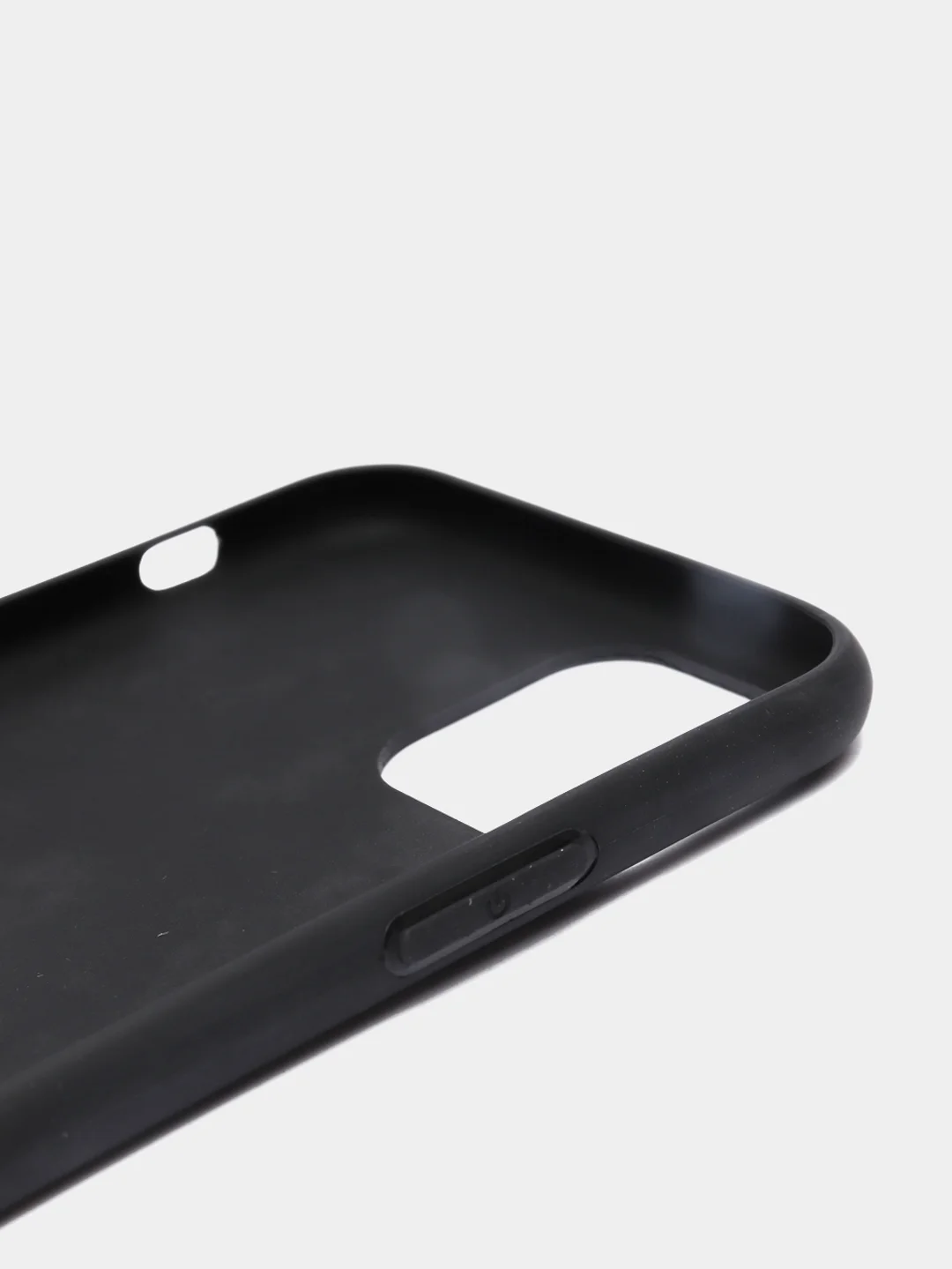 Черный чехол силиконовый для iPhone 11, 11 Pro, 11 Pro Max, 12 Pro, 12 Pro Max