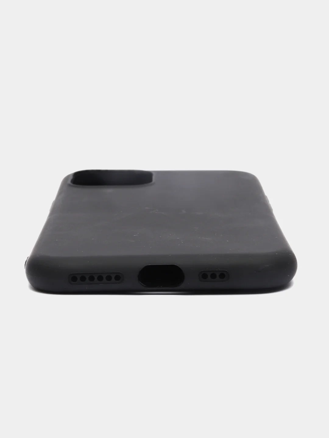 Черный чехол силиконовый для iPhone 11, 11 Pro, 11 Pro Max, 12 Pro, 12 Pro Max