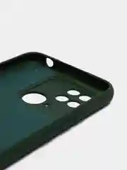 Зеленый чехол с бархатной подкладкой для Xiaomi Redmi 10C, 8 цветов Silicon Cover