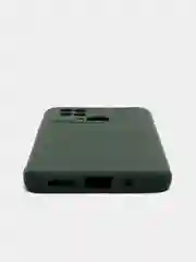 Зеленый чехол с бархатной подкладкой для Xiaomi Redmi 10C, 8 цветов Silicon Cover