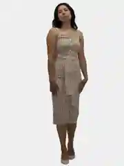 Сарафан бежевый женский