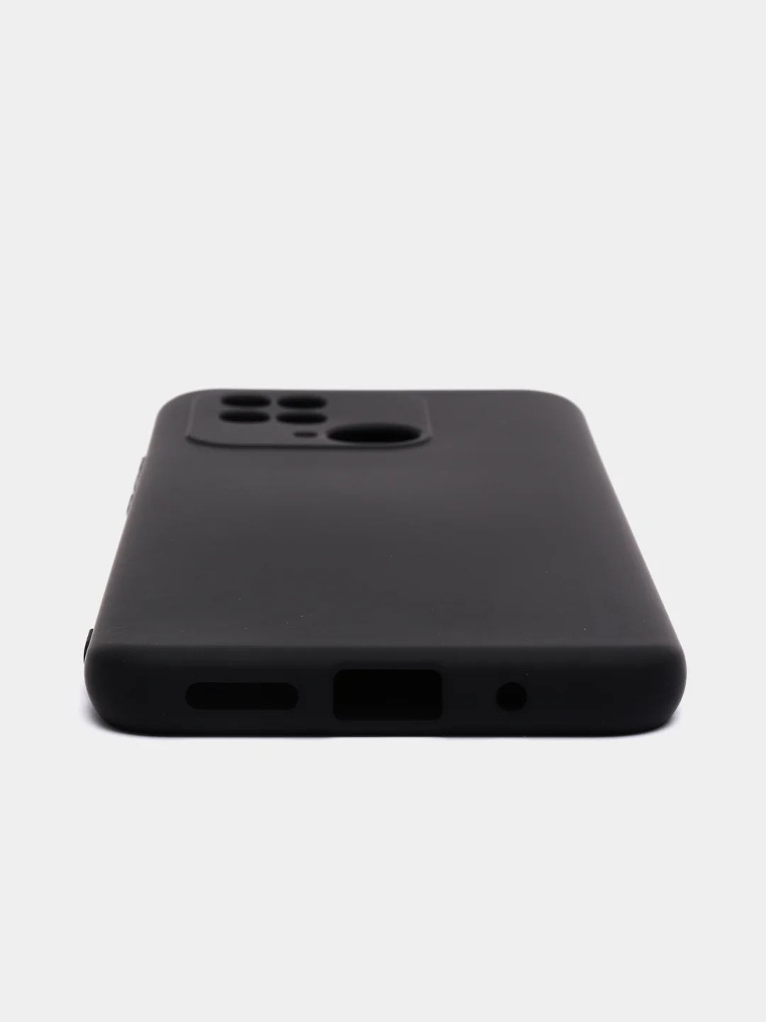 Черный чехол с бархатной подкладкой для Xiaomi Redmi 10C, 8 цветов Silicon Cover