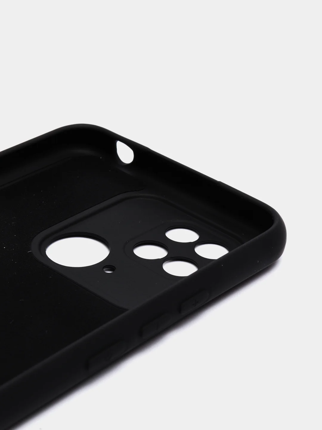 Черный чехол с бархатной подкладкой для Xiaomi Redmi 10C, 8 цветов Silicon Cover