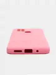 Розовый чехол с бархатной подкладкой для Xiaomi Redmi 10C, 8 цветов Silicon Cover