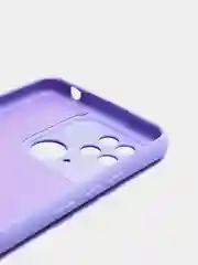Фиолетовый чехол с бархатной подкладкой для Xiaomi Redmi 10C, 8 цветов Silicon Cover