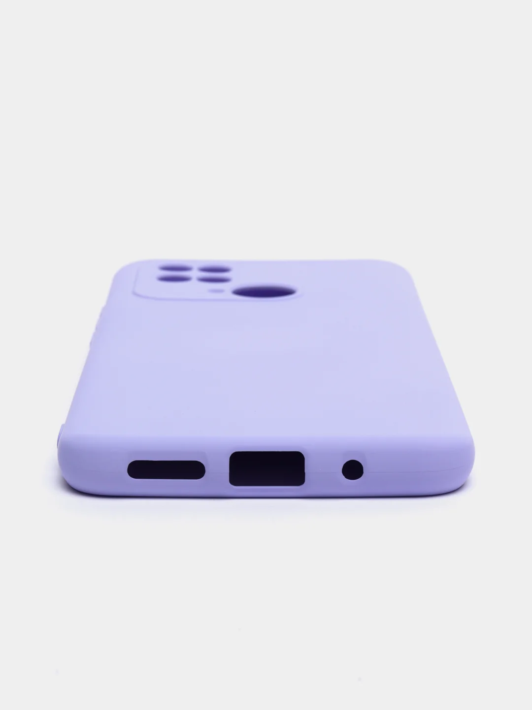 Фиолетовый чехол с бархатной подкладкой для Xiaomi Redmi 10C, 8 цветов Silicon Cover