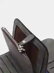 Тёмно-серый женский кошелек Baellery mini из замшевой экокожи, 10 цветов