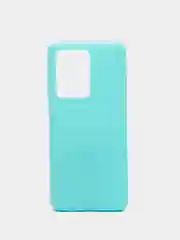 Бирюзовый чехол Samsung Galaxy S20 Ultra, Самсунг Галакси С20 Ультра, силиконовый цветной матовый