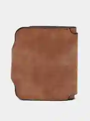 Коричневый женский кошелек Baellery mini из замшевой экокожи, 10 цветов