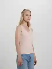 Розовый майка женская