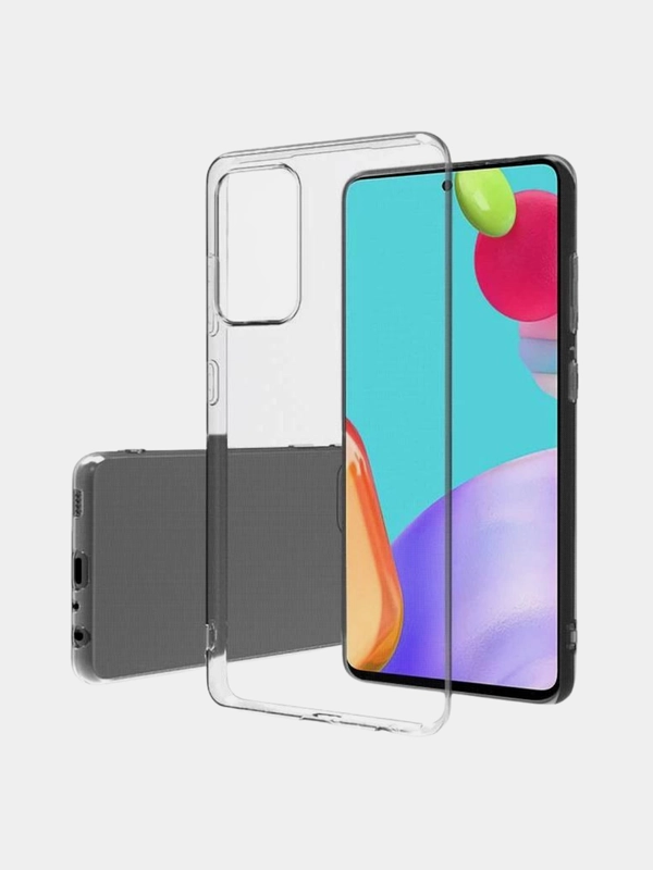 Чехол ZERO для Samsung Galaxy A72 (A725), силиконовый, прозрачный