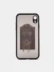 Серый чехол с принтом "Арт" на iPhone 7/ 8 plus/ XR / XS/ 11/ 12 pro/ 13, пластиковый