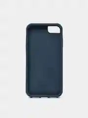 Темно-синий чехол на телефон с принтом рисунком "NASA" iPhone 7/8 Plus, XS, XR, 11, 12 Pro, 13