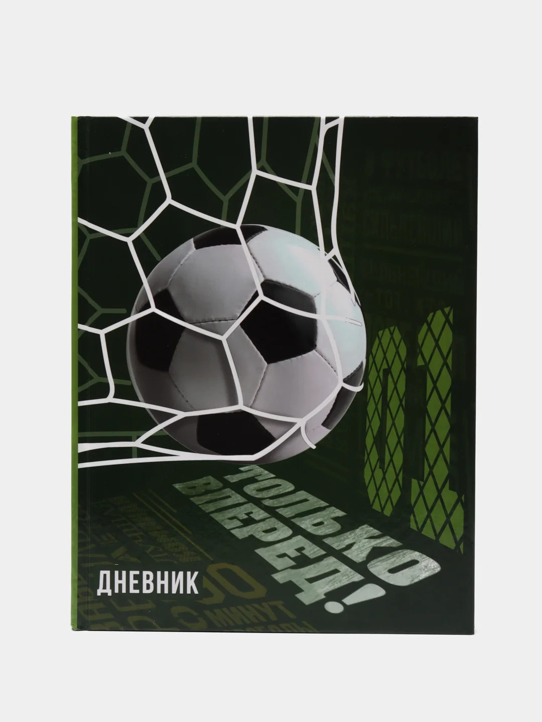 Зеленый школьный дневник для 1-11 класса, 40 страниц, А5
