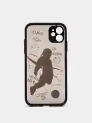 Белый чехол с принтом "NASA" для iPhone 7 / 8 / SE / XR / 11 / 12 / 12 Pro