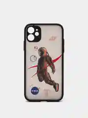 Хром чехол с принтом "NASA" для iPhone 7 / 8 / SE / XR / 11 / 12 / 12 Pro