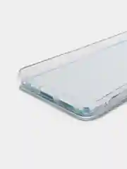 Небесно-голубой чехол Xiaomi Redmi 9A, Сяоми Редми 9А силиконовый переливающийся жидкий с блестками