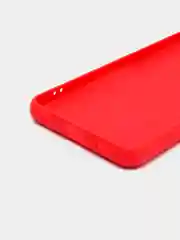 Красный чехол для Samsung A22, M32, M22, бархатный, с защитой камеры, силиконовый