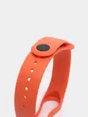 Оранжевый силиконовый ремешок для фитнес-браслетов Xiaomi Mi Band 3 и Mi Band 4