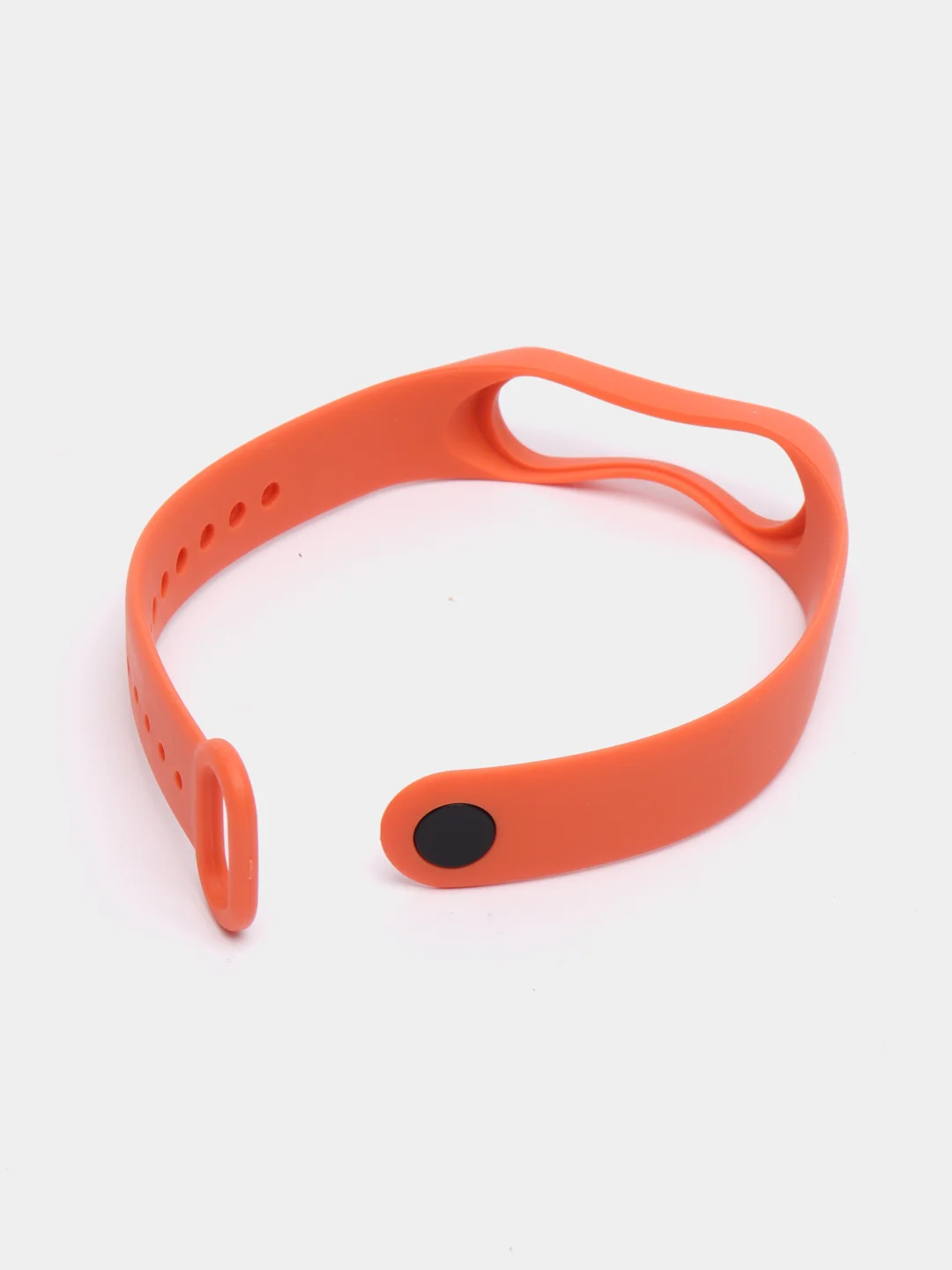 Оранжевый силиконовый ремешок для фитнес-браслетов Xiaomi Mi Band 3 и Mi Band 4
