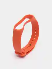 Оранжевый силиконовый ремешок для фитнес-браслетов Xiaomi Mi Band 3 и Mi Band 4