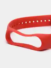 Красный силиконовый ремешок для фитнес-браслетов Xiaomi Mi Band 3 и Mi Band 4
