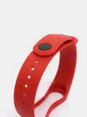 Красный силиконовый ремешок для фитнес-браслетов Xiaomi Mi Band 3 и Mi Band 4