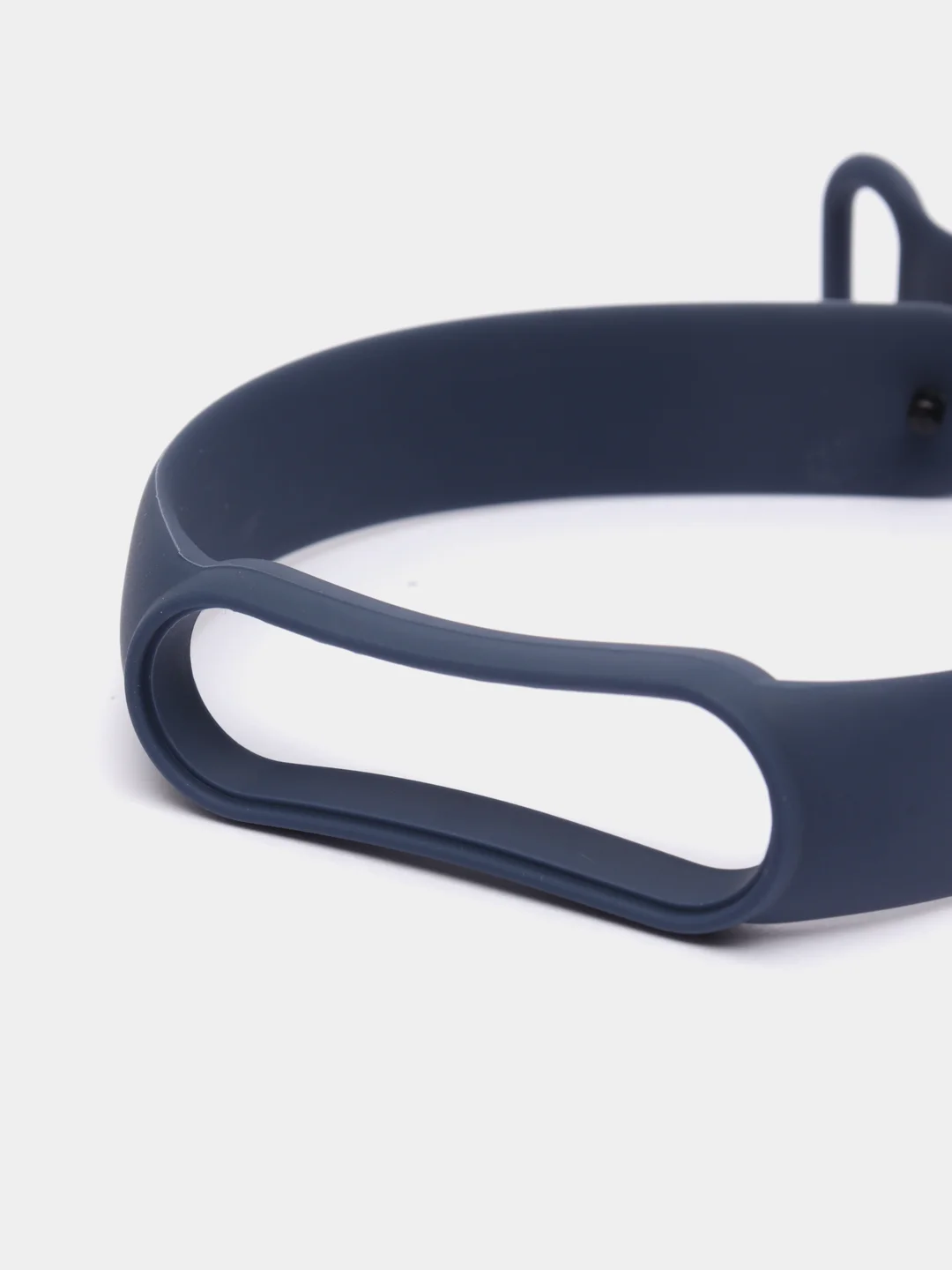 Индиго силиконовый ремешок для фитнес-браслетов Xiaomi Mi Band 5 и Mi Band 6