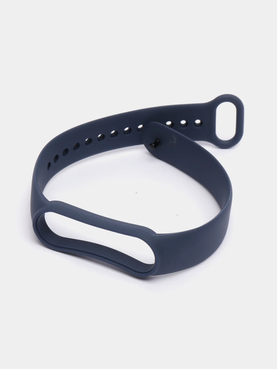 Индиго силиконовый ремешок для фитнес-браслетов Xiaomi Mi Band 5 и Mi Band 6