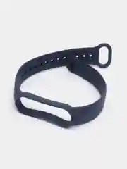 Индиго силиконовый ремешок для фитнес-браслетов Xiaomi Mi Band 5 и Mi Band 6