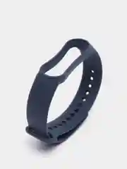 Индиго силиконовый ремешок для фитнес-браслетов Xiaomi Mi Band 5 и Mi Band 6