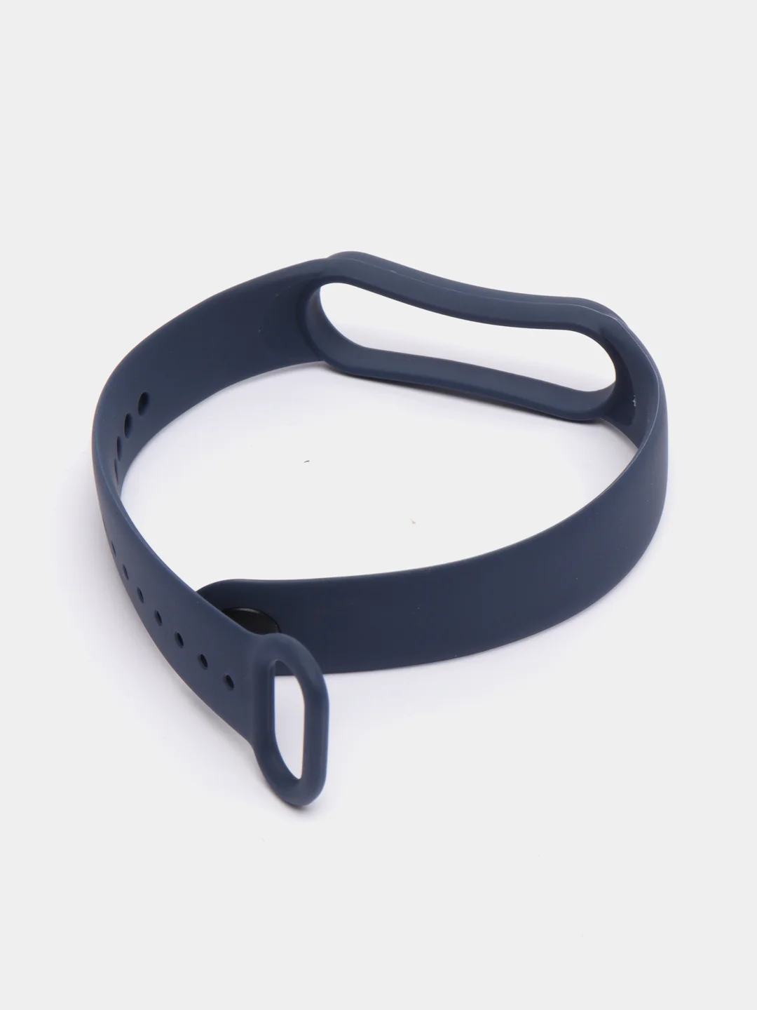 Индиго силиконовый ремешок для фитнес-браслетов Xiaomi Mi Band 5 и Mi Band 6