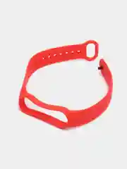 Алый силиконовый ремешок для фитнес-браслетов Xiaomi Mi Band 5 и Mi Band 6