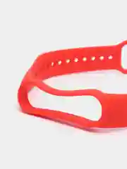 Алый силиконовый ремешок для фитнес-браслетов Xiaomi Mi Band 5 и Mi Band 6