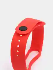 Алый силиконовый ремешок для фитнес-браслетов Xiaomi Mi Band 5 и Mi Band 6