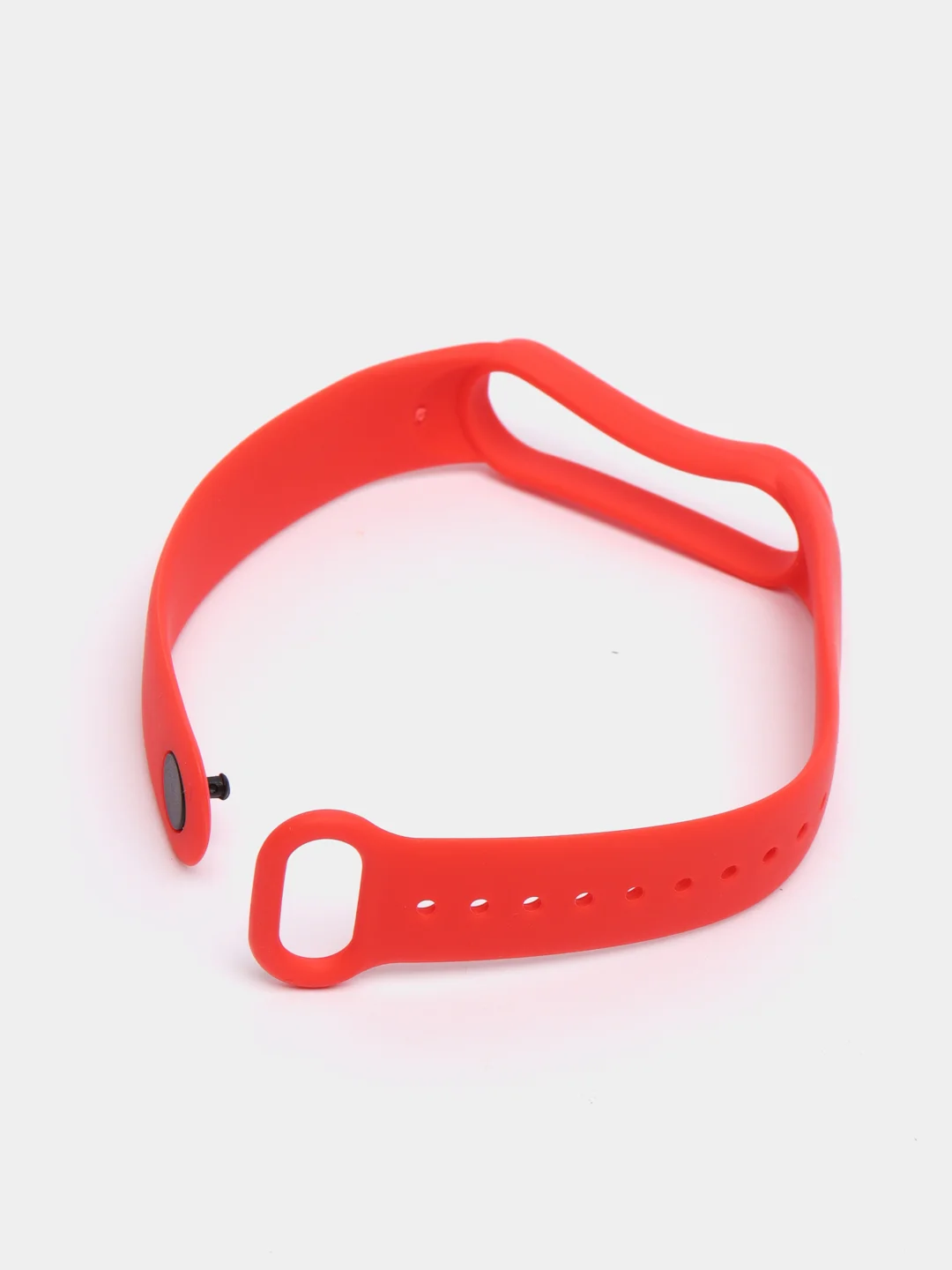 Алый силиконовый ремешок для фитнес-браслетов Xiaomi Mi Band 5 и Mi Band 6