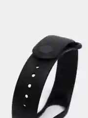 Черный силиконовый ремешок для фитнес-браслетов Xiaomi Mi Band 3 и Mi Band 4