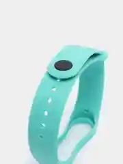 Бирюзовый силиконовый ремешок для фитнес-браслетов Xiaomi Mi Band 3 и Mi Band 4