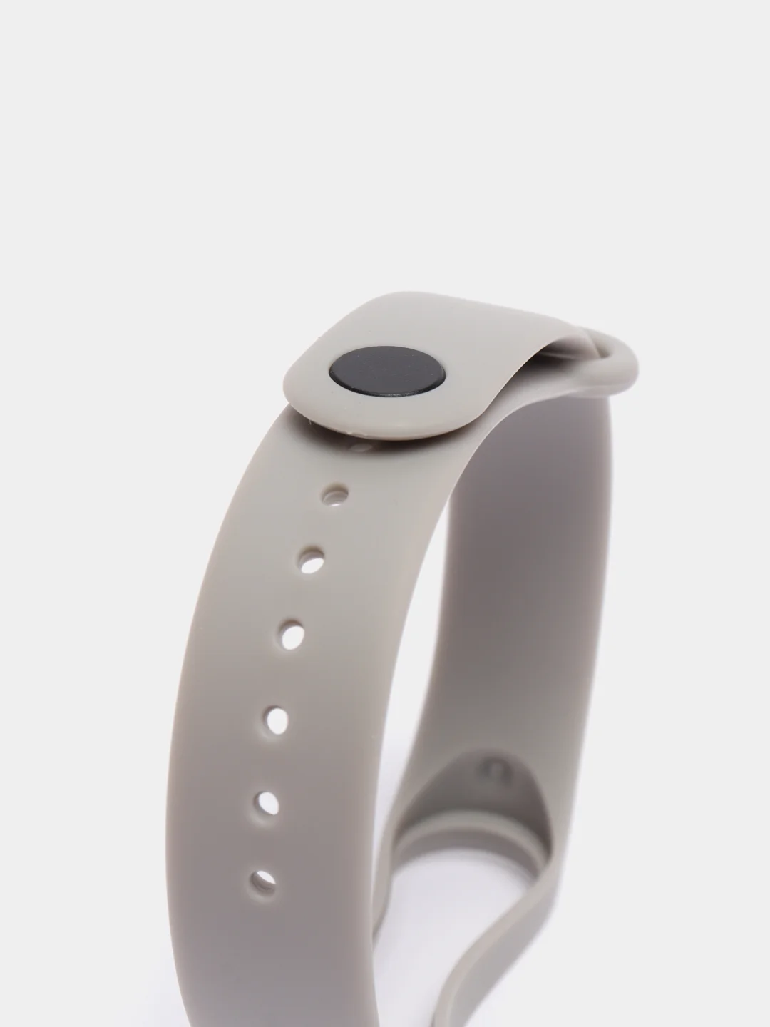 Светло-коричневый силиконовый ремешок для фитнес-браслетов Xiaomi Mi Band 3 и Mi Band 4