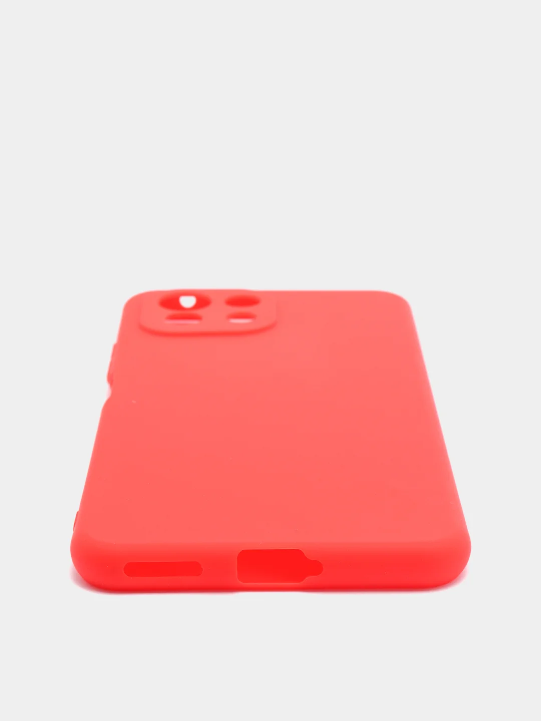 Красный чехол силиконовый для Xiaomi Redmi Note 10 Pro,Note 10,Poco X3,X3 GT,Note 10T,Mi 11 Lite