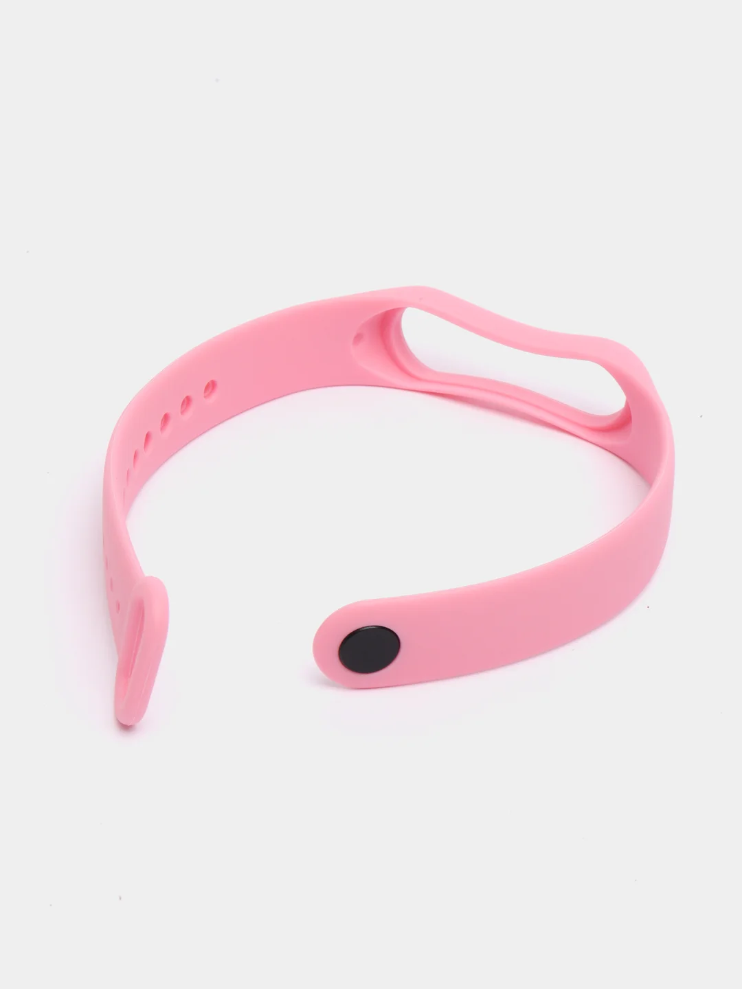 Розовый силиконовый ремешок для фитнес-браслетов Xiaomi Mi Band 3 и Mi Band 4