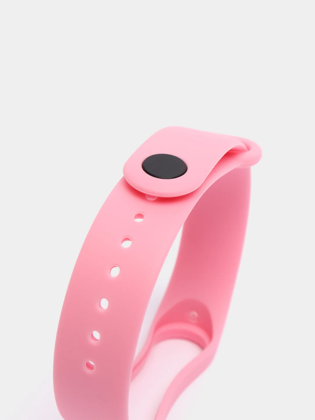 Розовый силиконовый ремешок для фитнес-браслетов Xiaomi Mi Band 3 и Mi Band 4