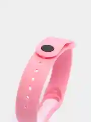 Розовый силиконовый ремешок для фитнес-браслетов Xiaomi Mi Band 3 и Mi Band 4
