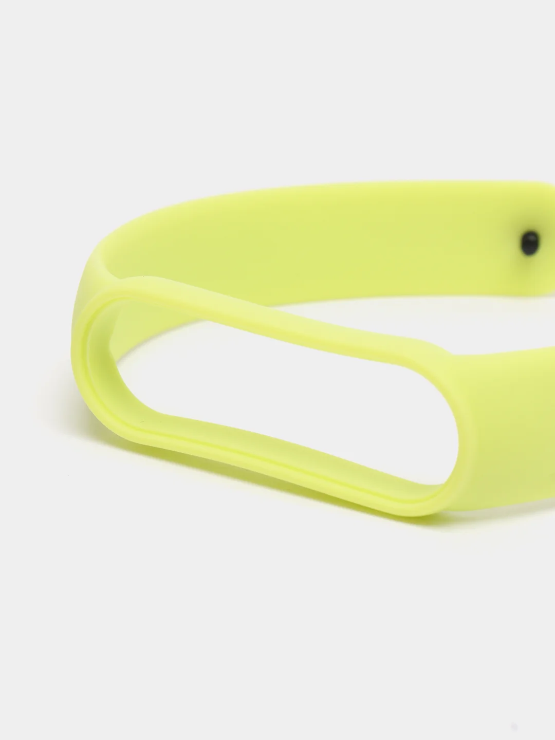 Салатовый силиконовый ремешок для фитнес-браслетов Xiaomi Mi Band 5 и Mi Band 6
