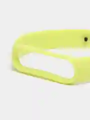 Салатовый силиконовый ремешок для фитнес-браслетов Xiaomi Mi Band 5 и Mi Band 6